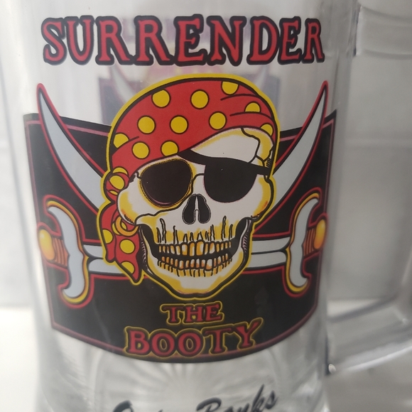 Surrender the booty outer banks beer mug stein - Picture 4 of 4